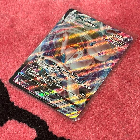 Mew VMAX #114 – Pokémon Fusion Strike – As Pictured - Picture 2 of 6